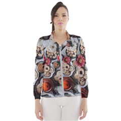 Cookies & Tea Tray  Women s Windbreaker by Incredible