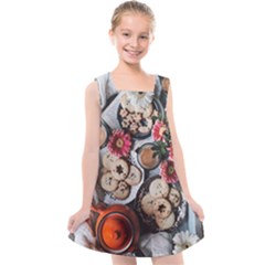 Cookies & Tea Tray  Kids  Cross Back Dress by Incredible