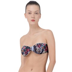 Cookies & Tea Tray  Classic Bandeau Bikini Top  by Incredible