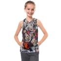 Cookies & tea tray  Kids  Sleeveless Hoodie View1