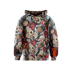 Cookies & Tea Tray  Kids  Pullover Hoodie by Incredible