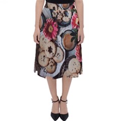 Cookies & Tea Tray  Classic Midi Skirt by Incredible