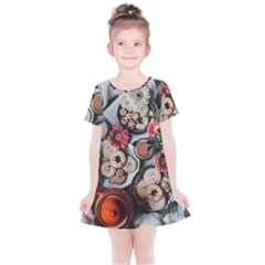 Cookies & Tea Tray  Kids  Simple Cotton Dress by Incredible