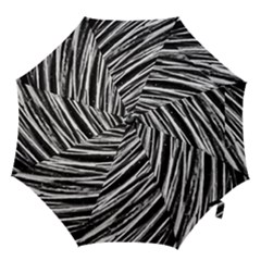 Galaxy Motion Black And White Print Hook Handle Umbrellas (medium) by dflcprintsclothing