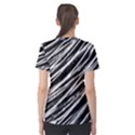 Galaxy Motion Black And White Print Women s Cotton Tee View2