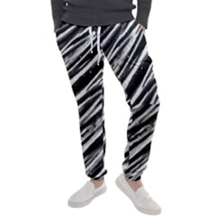 Galaxy Motion Black And White Print Men s Jogger Sweatpants by dflcprintsclothing