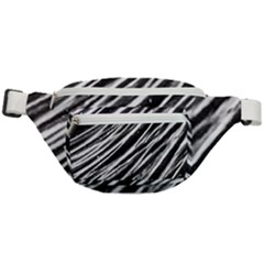 Galaxy Motion Black And White Print Fanny Pack