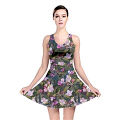 Apple Blossom  Reversible Skater Dress by SychEva