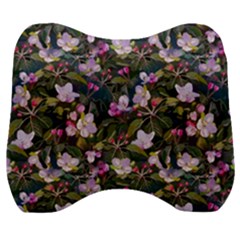 Apple Blossom  Velour Head Support Cushion by SychEva