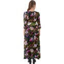 Apple Blossom  Button Up Boho Maxi Dress View2