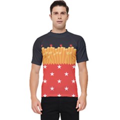 French Fries Men s Short Sleeve Rash Guard by walala