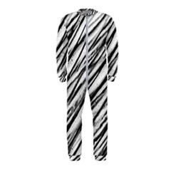 Galaxy Motion Black And White Print 2 Onepiece Jumpsuit (kids)