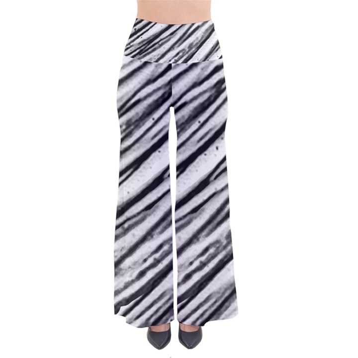 Galaxy Motion Black And White Print 2 So Vintage Palazzo Pants