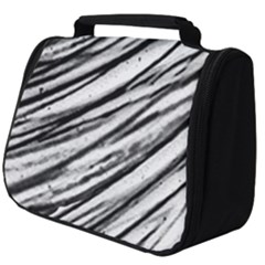 Galaxy Motion Black And White Print 2 Full Print Travel Pouch (big) by dflcprintsclothing