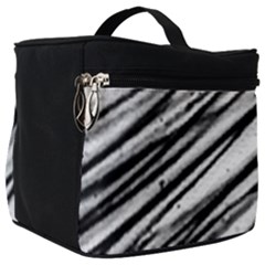 Galaxy Motion Black And White Print 2 Make Up Travel Bag (big) by dflcprintsclothing