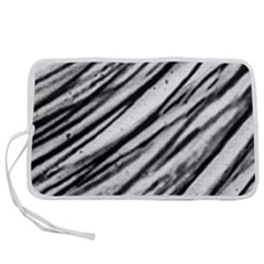 Galaxy Motion Black And White Print 2 Pen Storage Case (m)