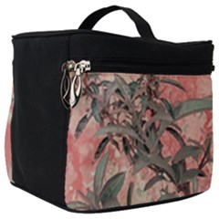 Botanic Grunge Motif Artwork Make Up Travel Bag (big) by dflcprintsclothing