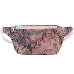 Botanic Grunge Motif Artwork Waist Bag  by dflcprintsclothing