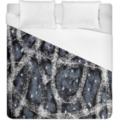 Glithc Grunge Abstract Print Duvet Cover (king Size) by dflcprintsclothing