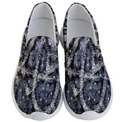 Glithc Grunge Abstract Print Men s Lightweight Slip Ons by dflcprintsclothing