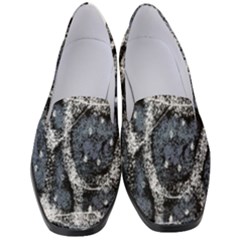 Glithc Grunge Abstract Print Women s Classic Loafer Heels by dflcprintsclothing