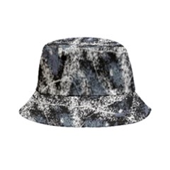 Glithc Grunge Abstract Print Bucket Hat