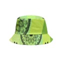 Green Grid Cute Flower Mandala Bucket Hat (Kids) View2