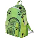 Green Grid Cute Flower Mandala The Plain Backpack View1