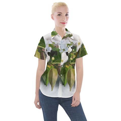 F69ccc07-4684-4c4d-951f-7f1801ec955e Women s Short Sleeve Pocket Shirt by SychEva