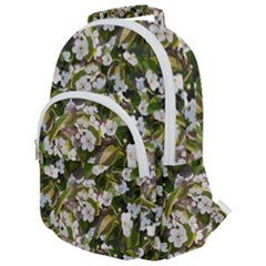 Blooming Garden Rounded Multi Pocket Backpack by SychEva