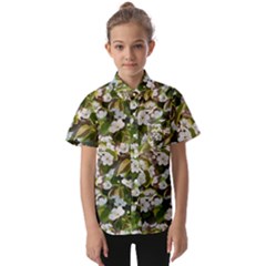 Blooming Garden Kids  Short Sleeve Shirt by SychEva