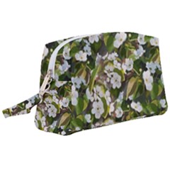 Blooming Garden Wristlet Pouch Bag (large) by SychEva