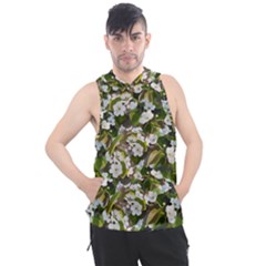 Blooming Garden Men s Sleeveless Hoodie by SychEva