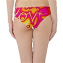 Pop Art Love Graffiti Hipster Bikini Bottoms View2