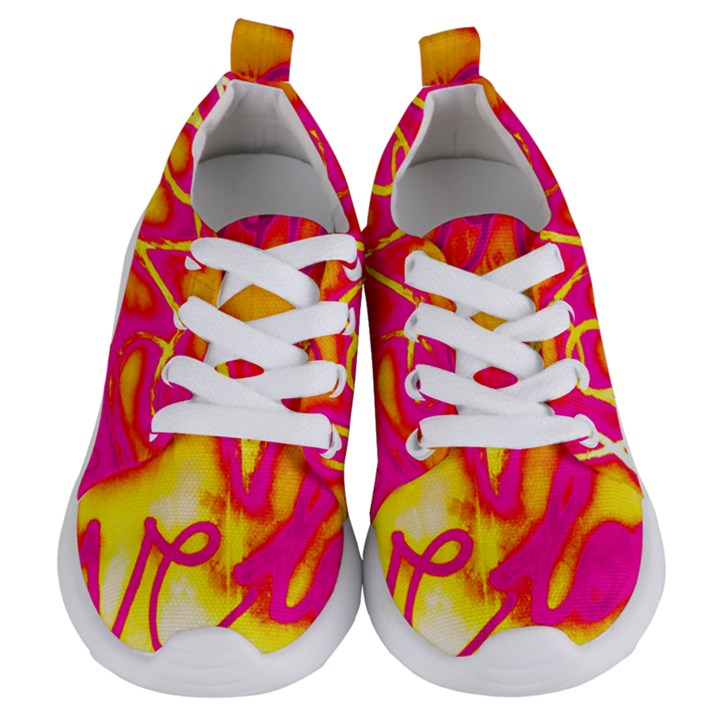 Pop Art Love Graffiti Kids  Lightweight Sports Shoes