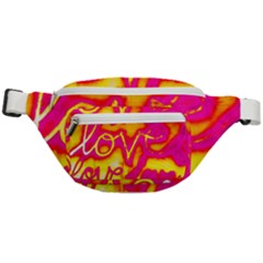 Pop Art Love Graffiti Fanny Pack by essentialimage365