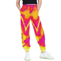 Pop Art Love Graffiti Kids  Elastic Waist Pants by essentialimage365