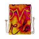  Graffiti Love Drawstring Bag (Small) View2