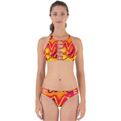  Graffiti Love Perfectly Cut Out Bikini Set by essentialimage365