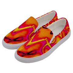  Graffiti Love Men s Canvas Slip Ons by essentialimage365