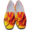  Graffiti Love Women s Classic Loafer Heels View1