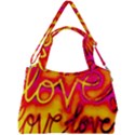  Graffiti Love Double Compartment Shoulder Bag View2