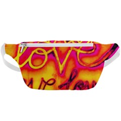  Graffiti Love Waist Bag  by essentialimage365