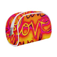  Graffiti Love Make Up Case (small) by essentialimage365