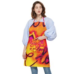  Graffiti Love Pocket Apron by essentialimage365