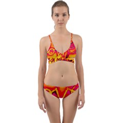  Graffiti Love Wrap Around Bikini Set by essentialimage365