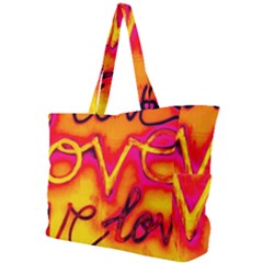  Graffiti Love Simple Shoulder Bag by essentialimage365