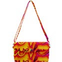  Graffiti Love Removable Strap Clutch Bag View1