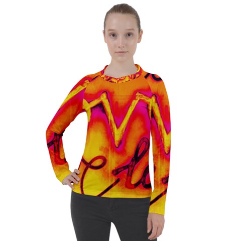  Graffiti Love Women s Pique Long Sleeve Tee by essentialimage365