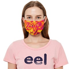  Graffiti Love Cloth Face Mask (adult) by essentialimage365